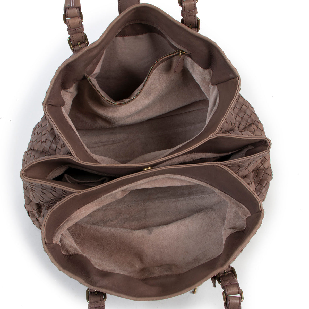 Sac à main Bottega Veneta Roma moyen Intrecciato