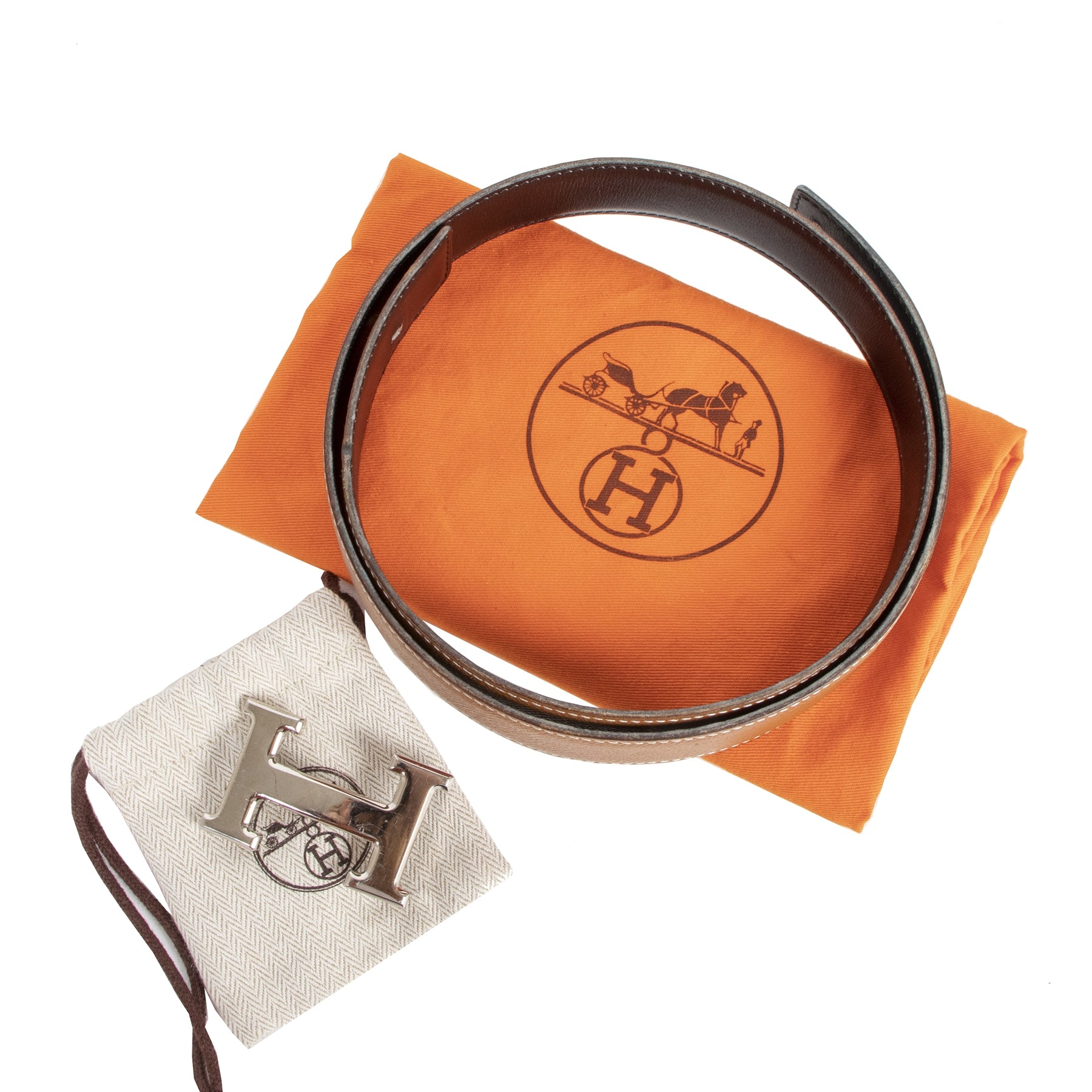 acheter Hermès Constance Reversible Belt - Size 75