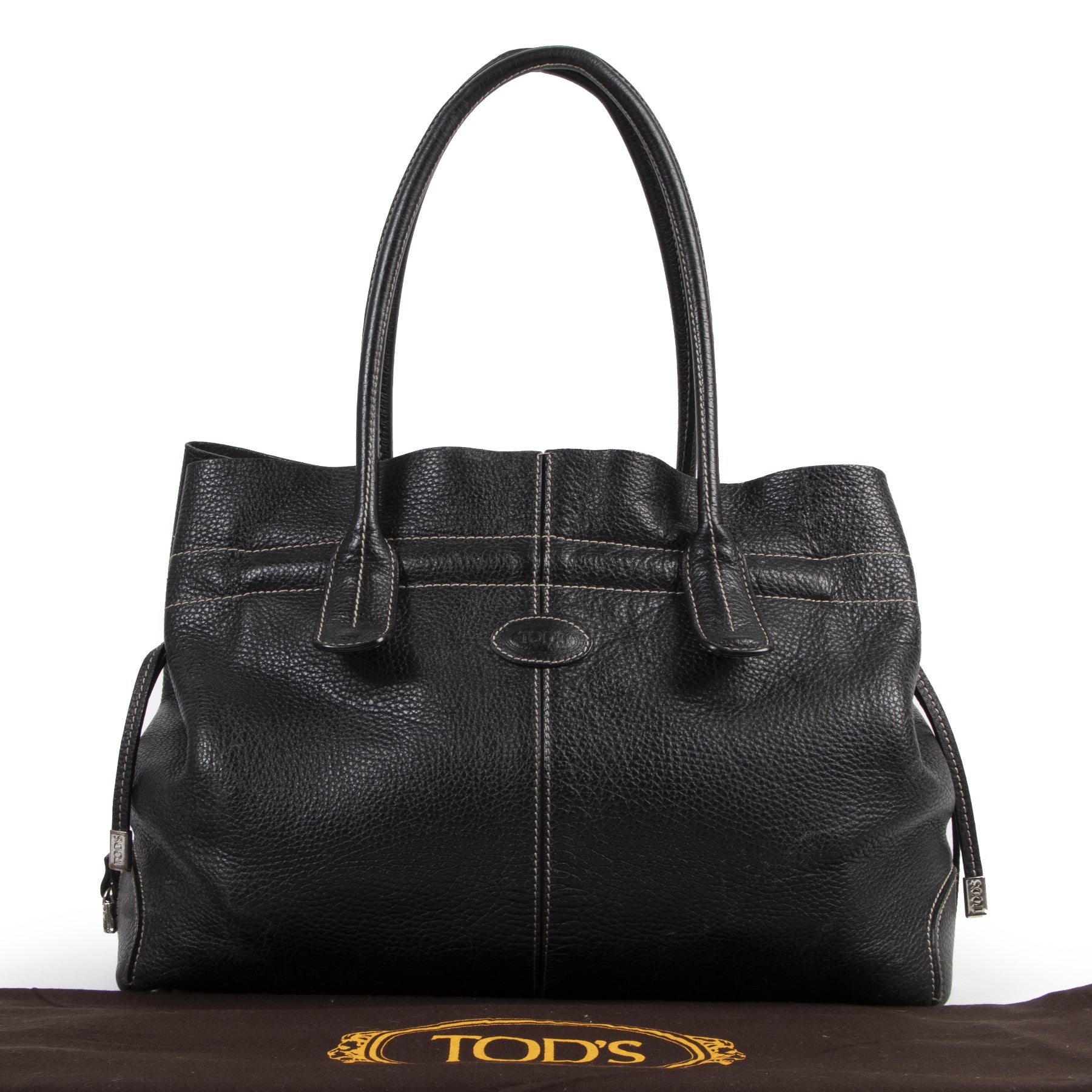 Authentic secondhand Tod's designer bags luxury vintage webshop fashion safe secure online shopping designer brands