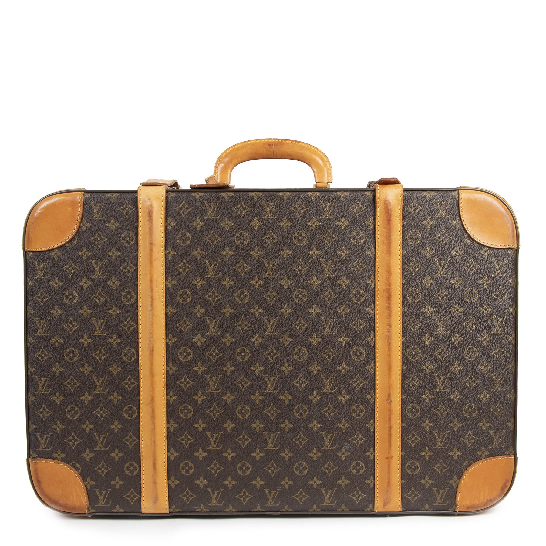 Authentic second-hand vintage Louis Vuitton Vintage Monogram Suitcase buy online webshop LabelLOV
