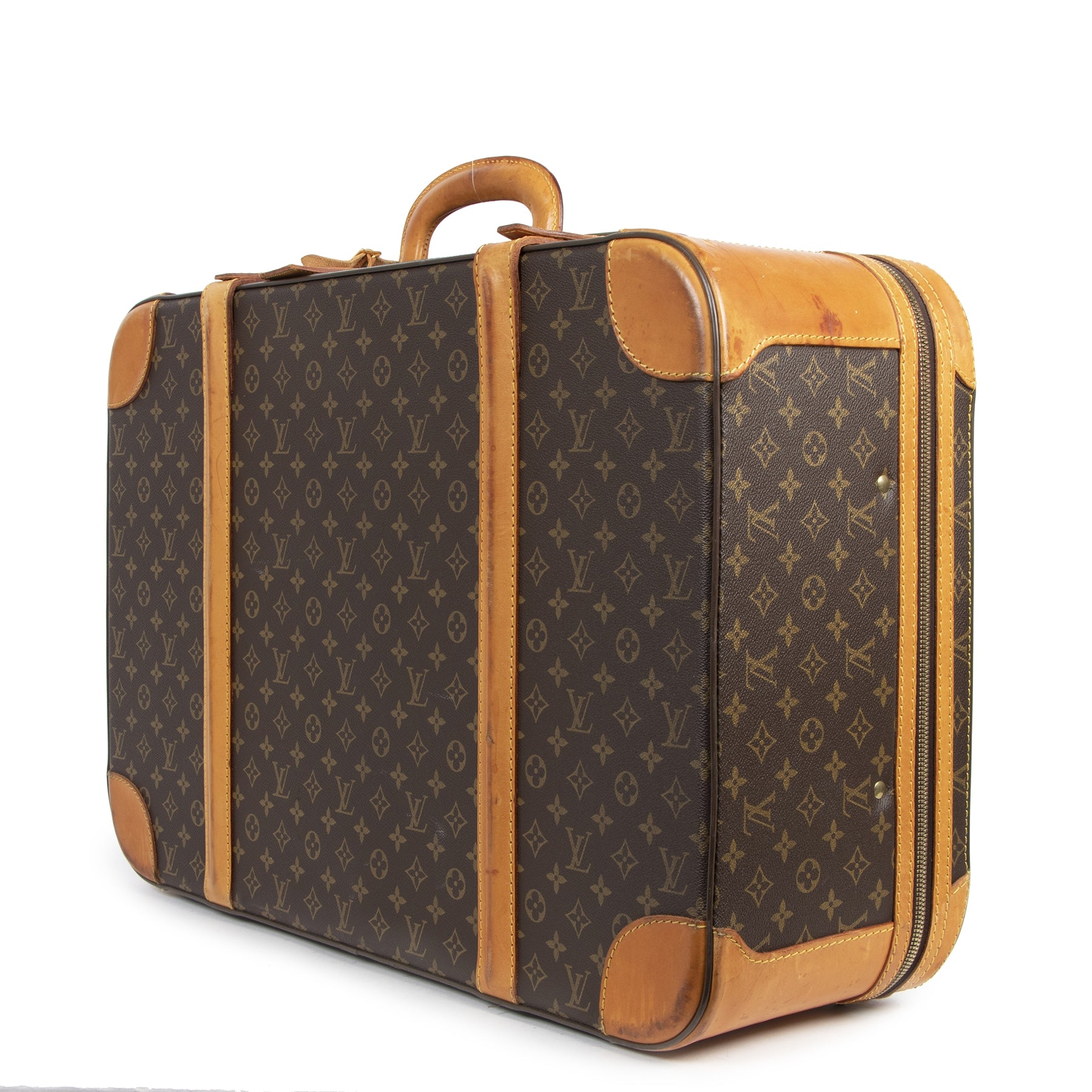 Authentic second-hand vintage Louis Vuitton Vintage Monogram Suitcase buy online webshop LabelLOV