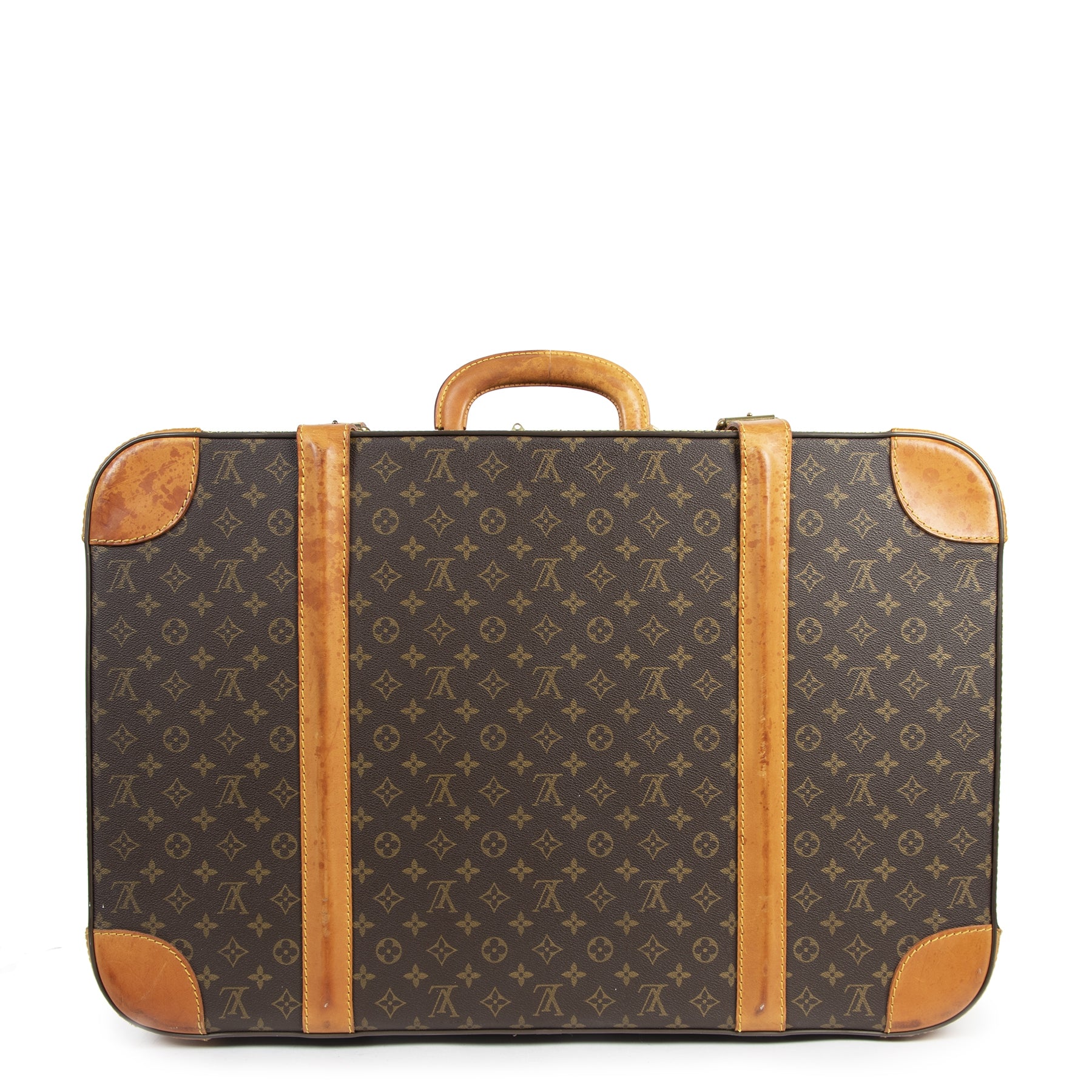 Authentic second-hand vintage Louis Vuitton Vintage Monogram Suitcase buy online webshop LabelLOV