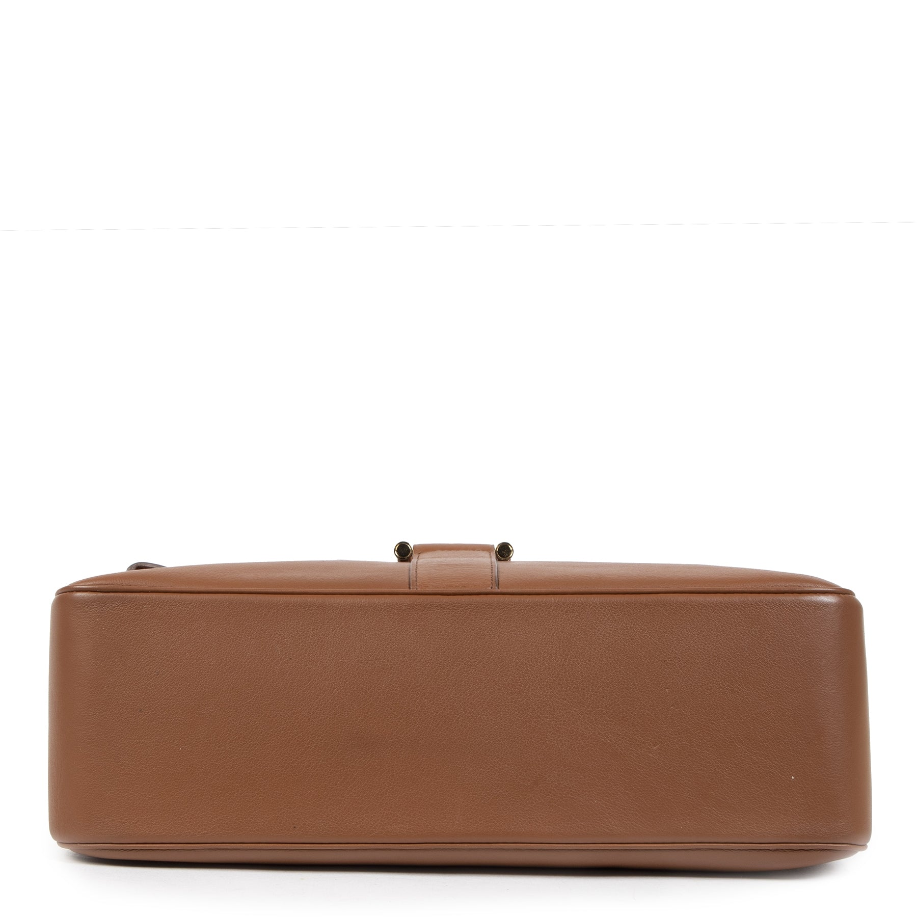 Buy authentic secondhand Delvaux clutches at labelLOV Antwerp Delvaux Polo Givry Camel Shoulder Bag