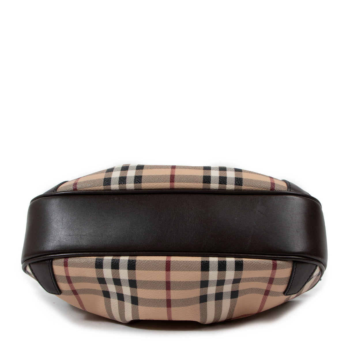 Burberry Brown Check Crossbody Bag