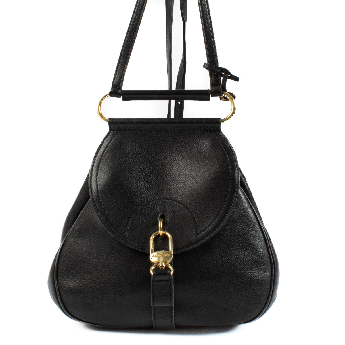 Delvaux Black Cerceau PM Bag