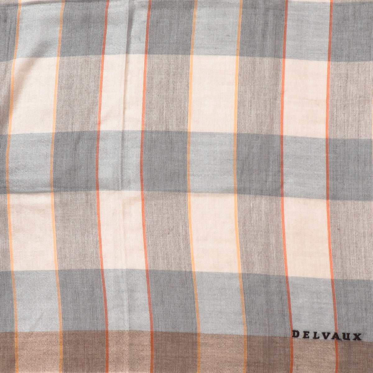 Buy an authentic second hand Delvaux Checked Cashmere Scarf in very good condition at Labellov