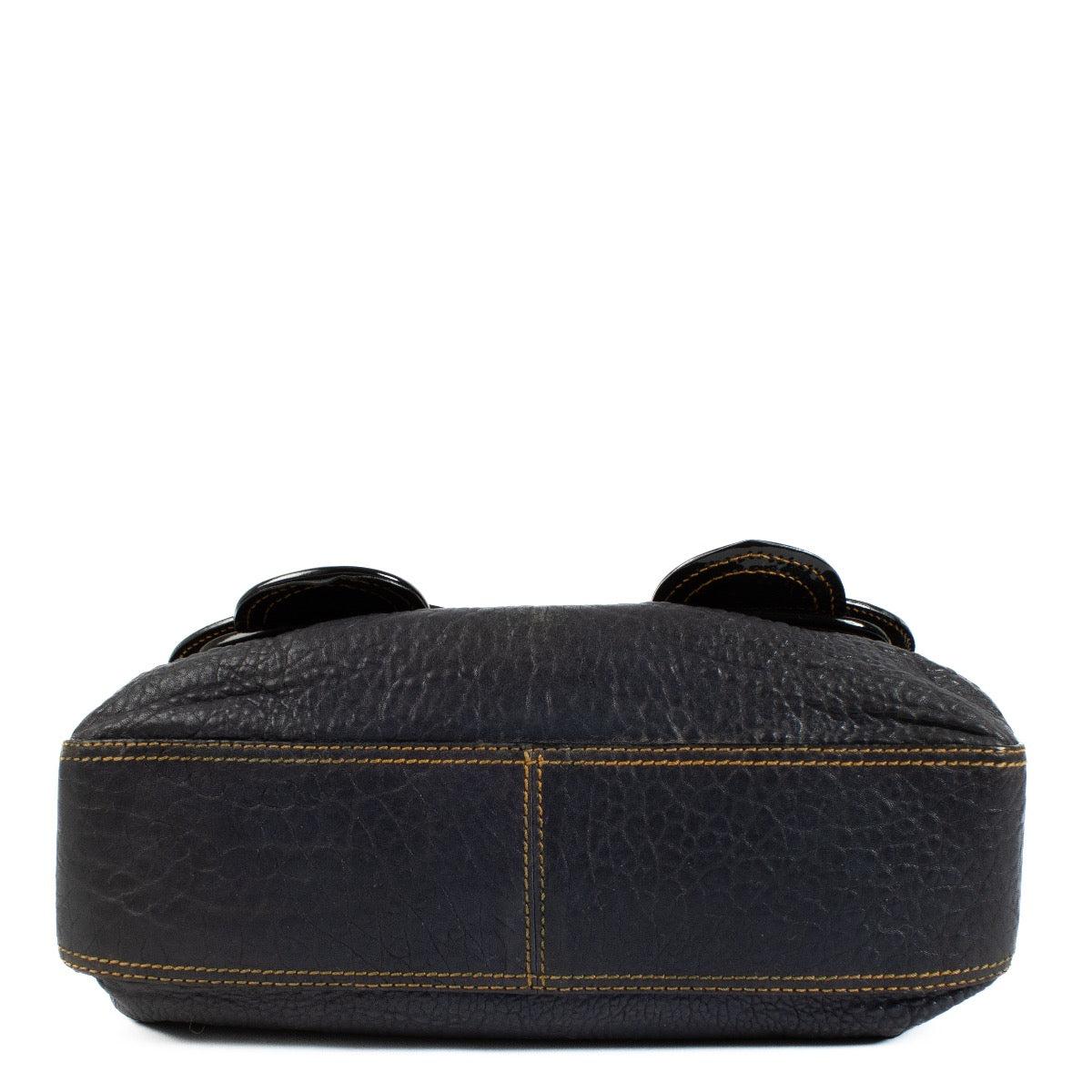 Buy authentic second hand Fendi Blue Grained Leather B Bag at Labellov.com