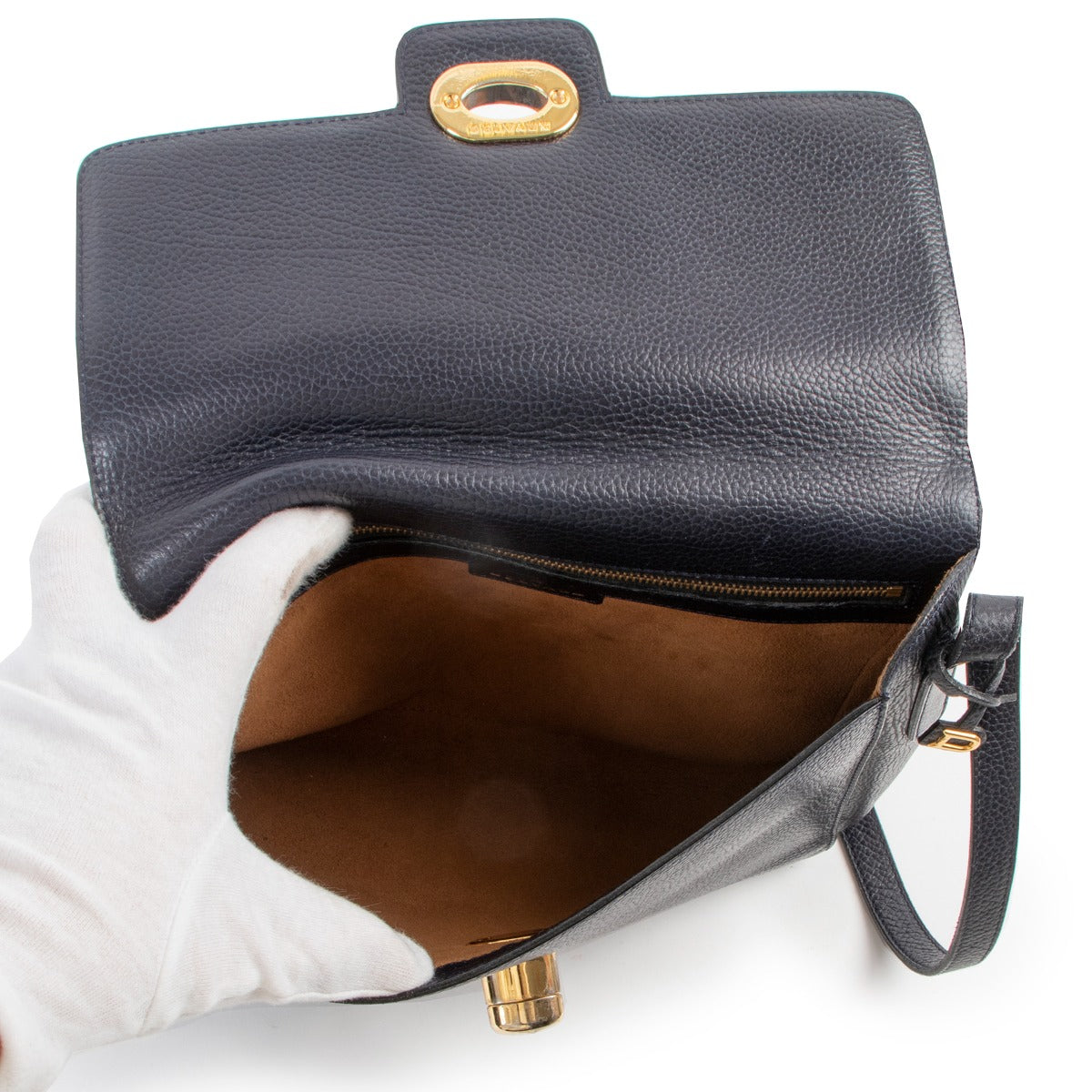 Shop safe online Delvaux blue crossbody bag in very good condition, Shop online 100% authentic Delvaux crossbody bag in very good condition, Preloved Delvaux crossbody bag in very good condition.