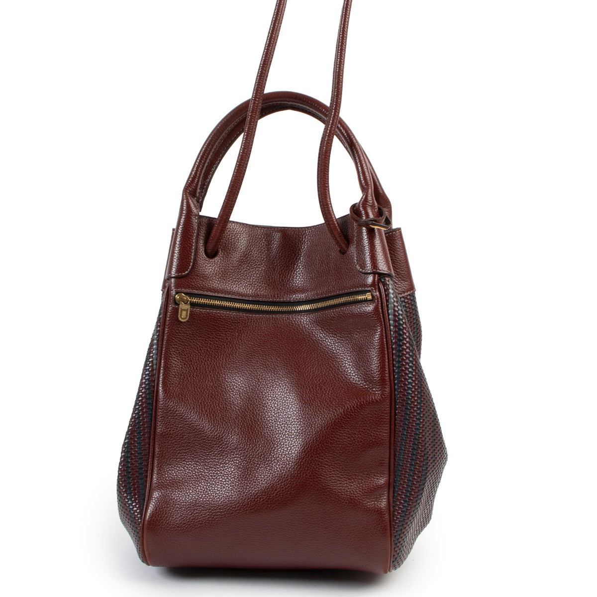 Shop safe online Delvaux Toile De Cuir Corail Gm Bag in very good condition, Shop online 100% authentic Delvaux Corail bag in very good condition.