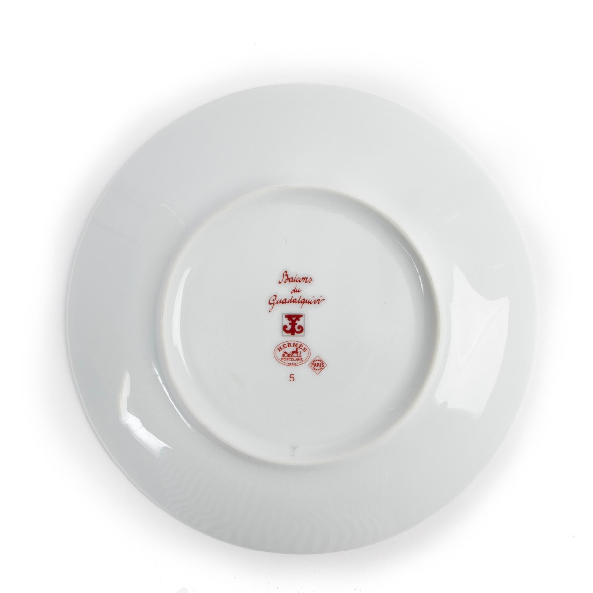 shop online authentic second hand Hermès Balcon du Guadalquivir Bread and Butter Plate Assiette a pain on Labellov.com