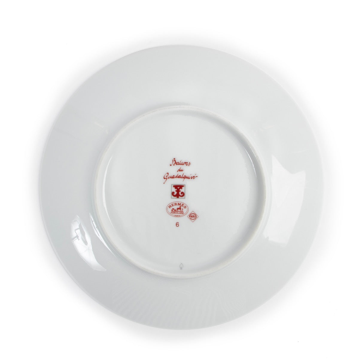 shop online authentic second hand Hermès Balcon du Guadalquivir Bread and Butter Plate Assiette a pain on Labellov.com