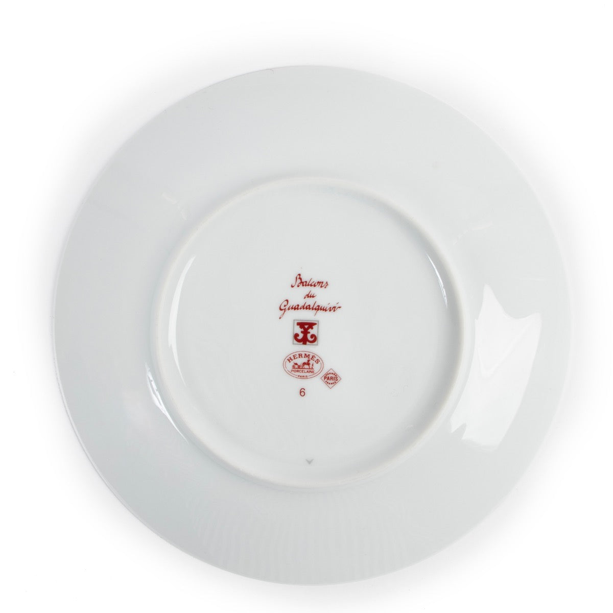 shop online authentic second hand Hermès Balcon du Guadalquivir Bread and Butter Plate Assiette a pain on Labellov.com