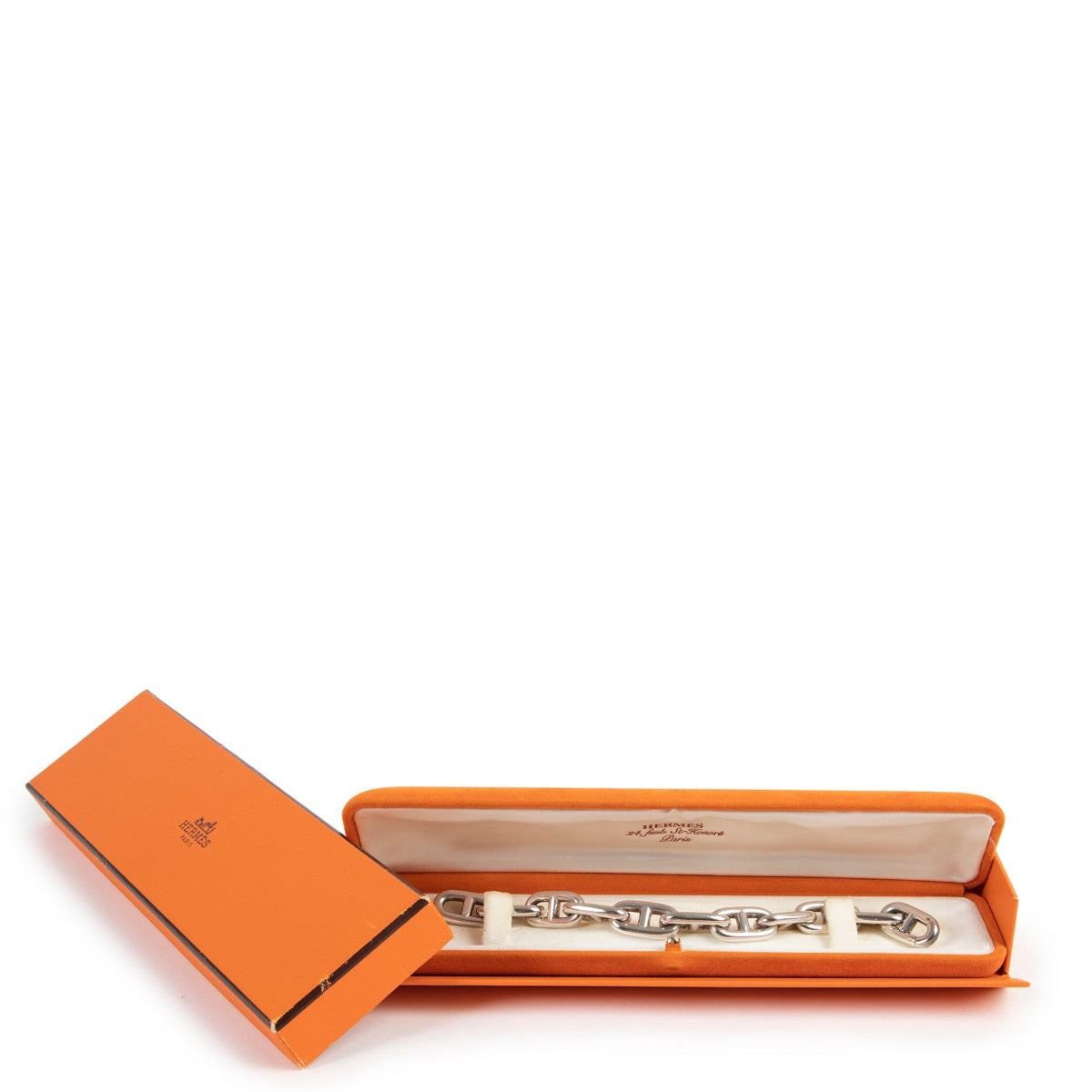Shop and sell authentic vintage Hermès Chaine D'Ancre Very Large Bracelet - Size 12 on Labellov for the best price