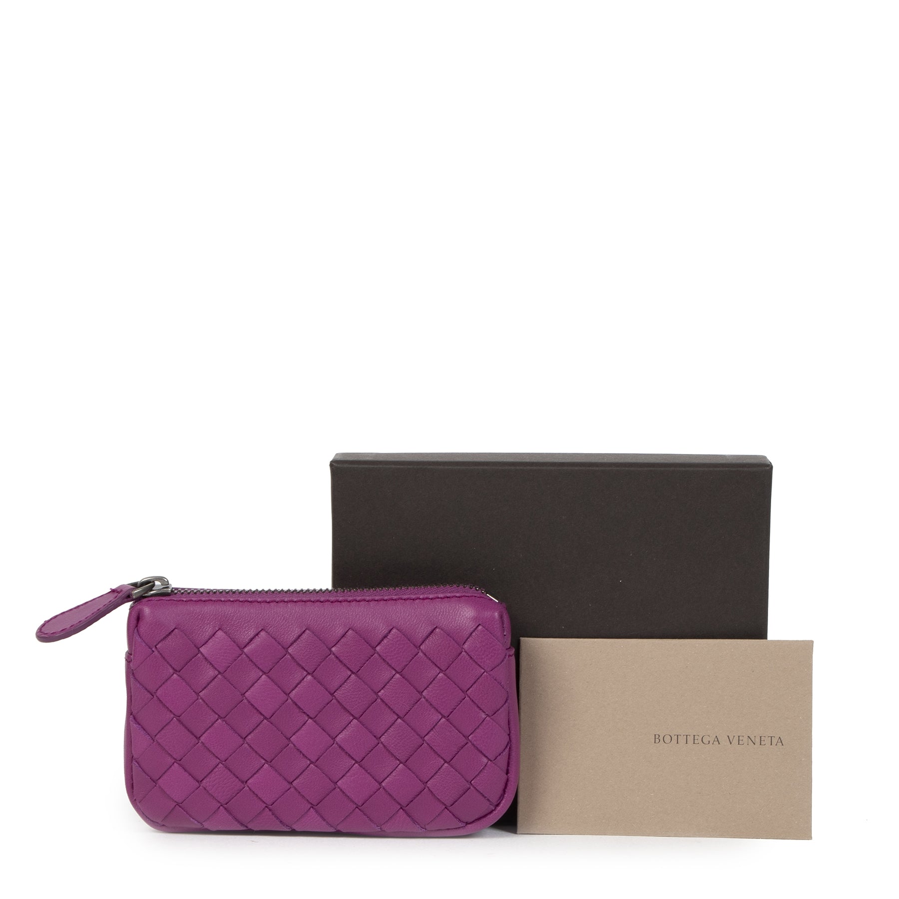 Bottega Veneta Small Purple Coin Purse