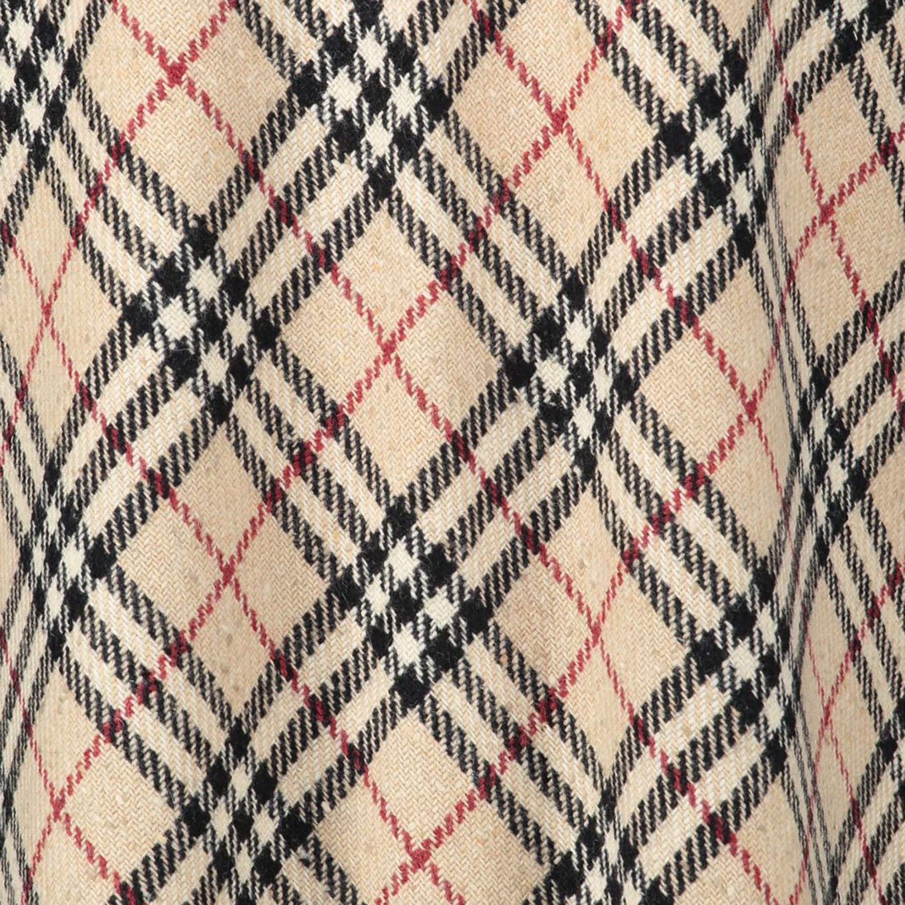 Burberry Checked Pattern Long Skirt - Size IT 46