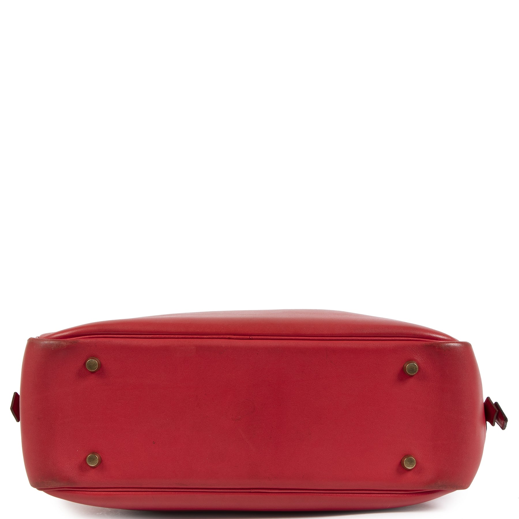 Hermès Coral Victoria Top Handle Bag