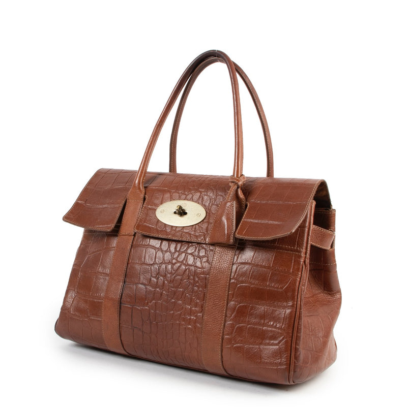 Veilig online kopen van authentieke Mulberry bruine handtas
