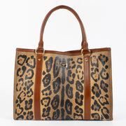 Authentic pre-loved Dolce & Gabbana Leopard Print Tote on Labellov.com