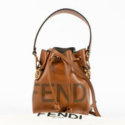 Authentic pre-loved Fendi Camel Mon Tresor Bucket Bag on Labellov.com