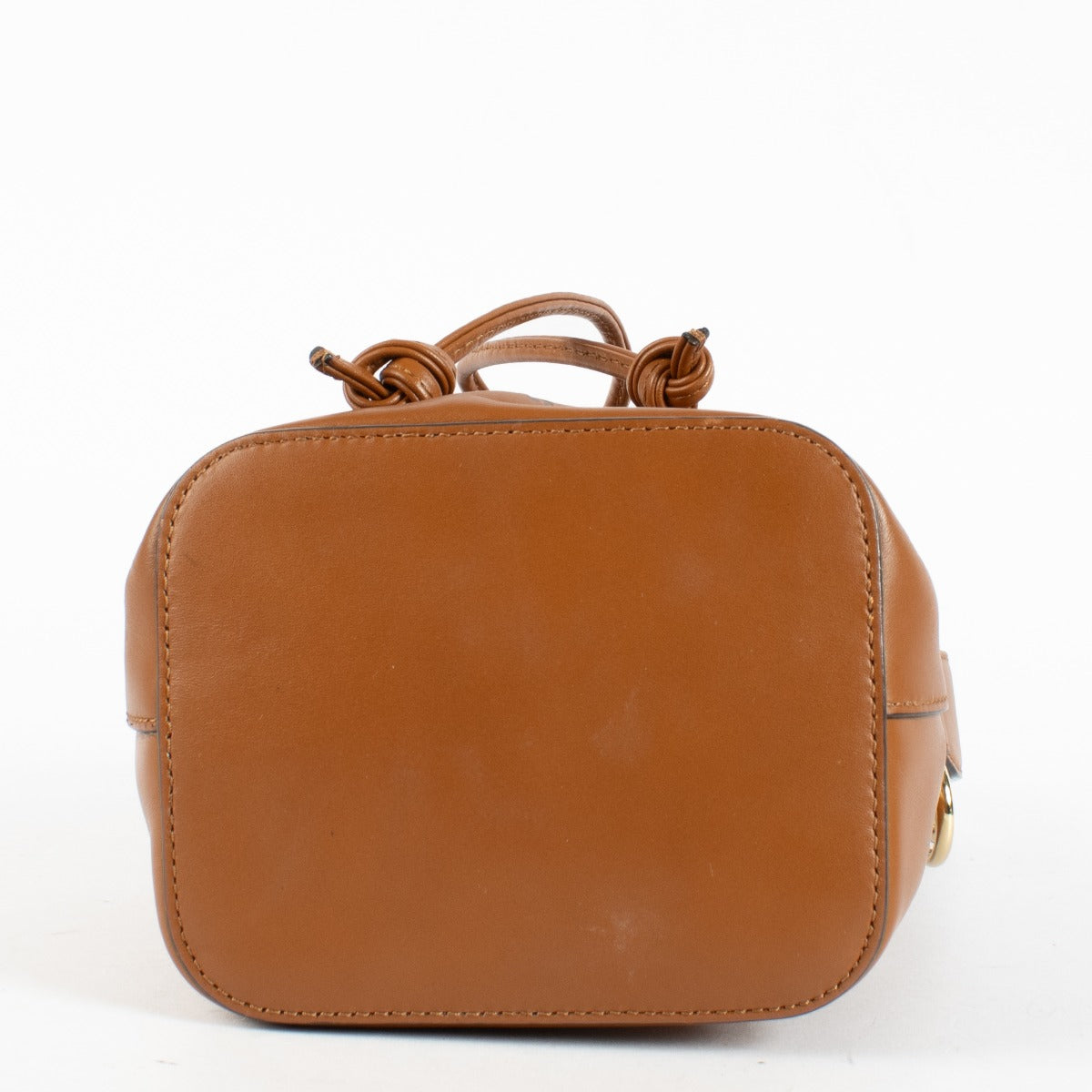 Authentic pre-loved Fendi Camel Mon Tresor Bucket Bag on Labellov.com