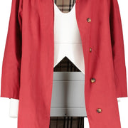 shop 100% authentic second hand Burberry Red Car Coat on Labellov.com