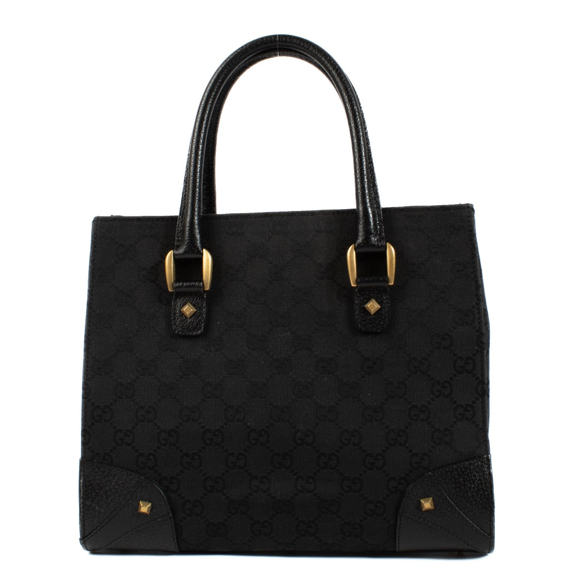 Authentic Second Hand Gucci Black Top Handle on Labellov.com