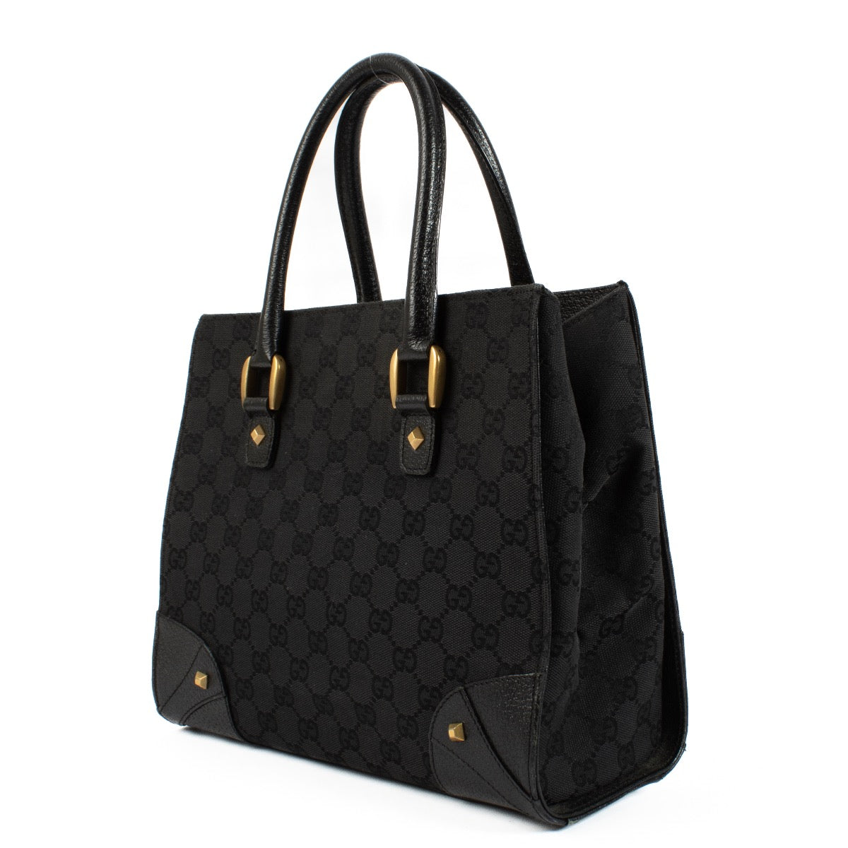 Authentic Second Hand Gucci Black Top Handle on Labellov.com