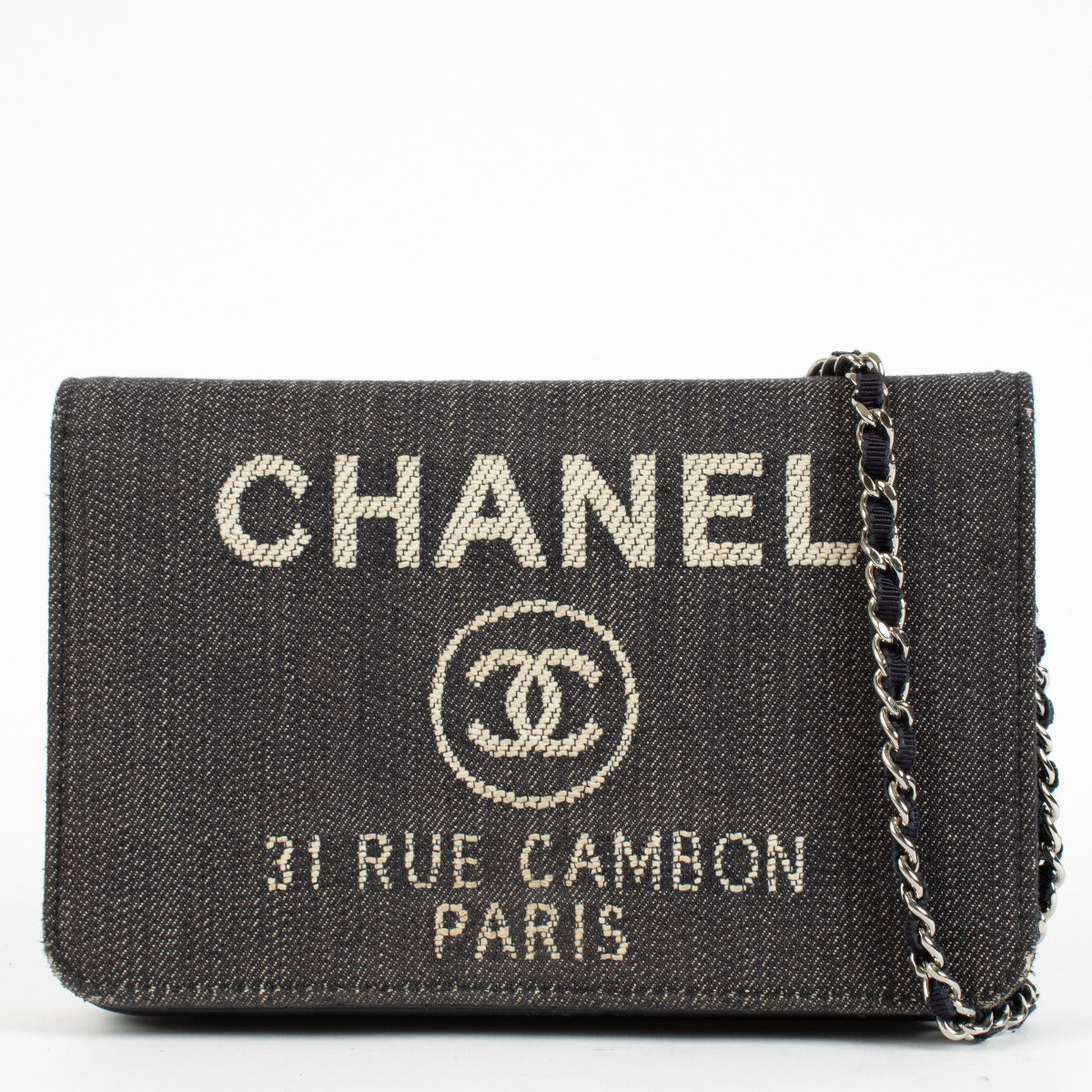Chanel 31 Rue Cambon Denim Wallet on Chain Bag