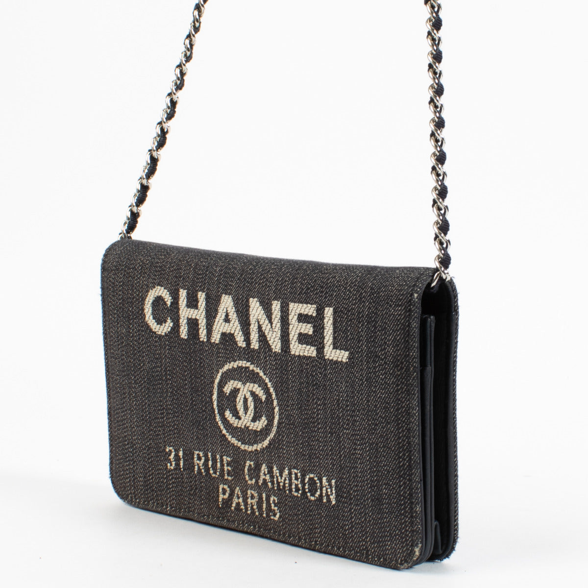 Chanel 31 Rue Cambon Denim Wallet on Chain Bag