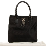 Christian Dior Black Nylon Oblique Lovely Tote Bag