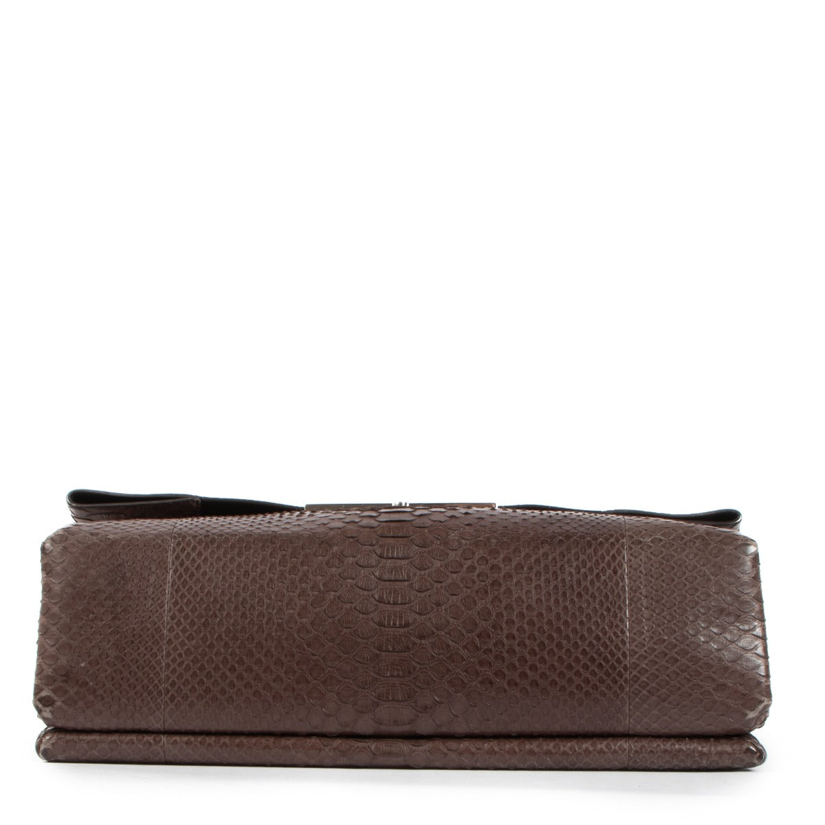 Sac porté épaule Céline Blade gris en python