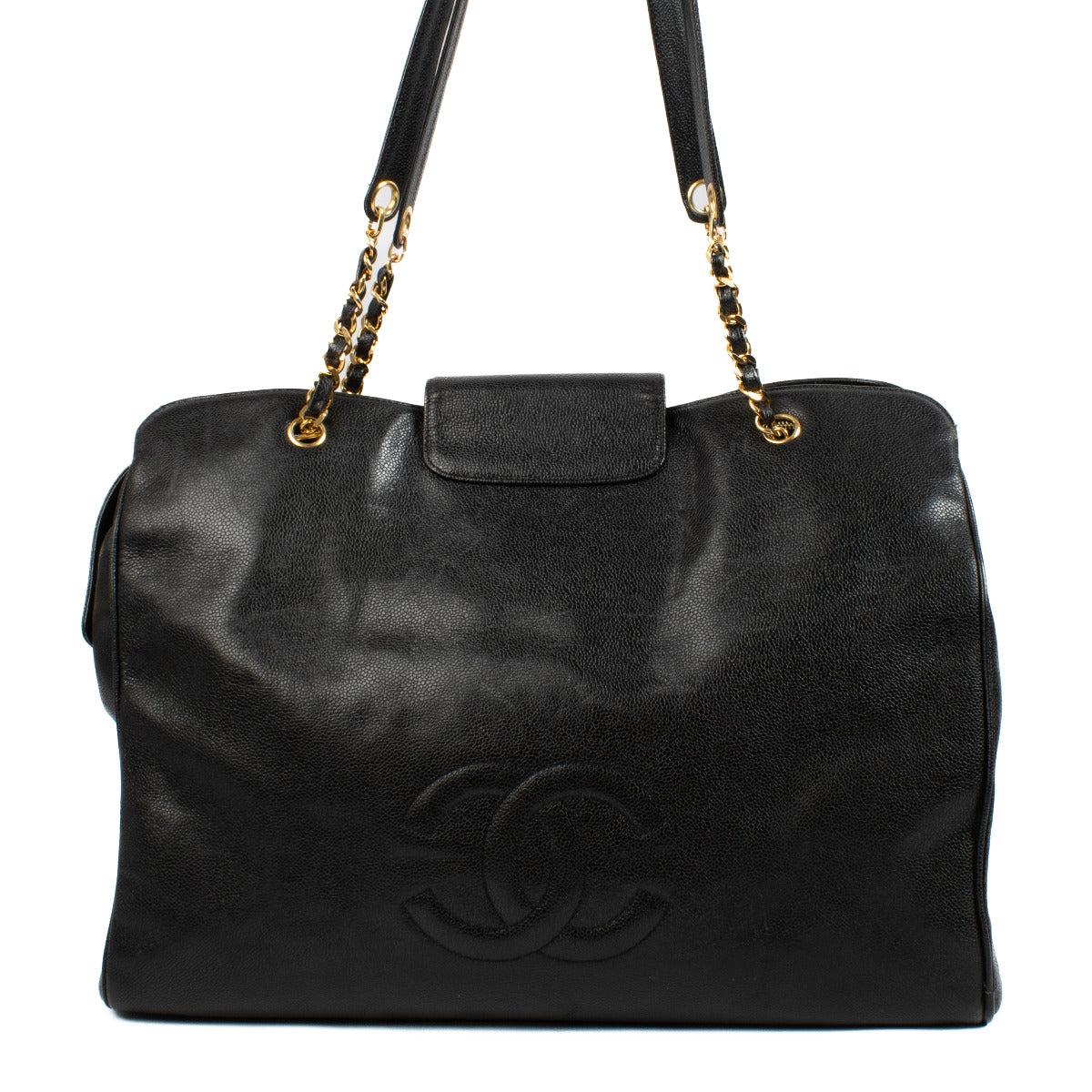 Chanel Black Supermodel XL Tote Bag