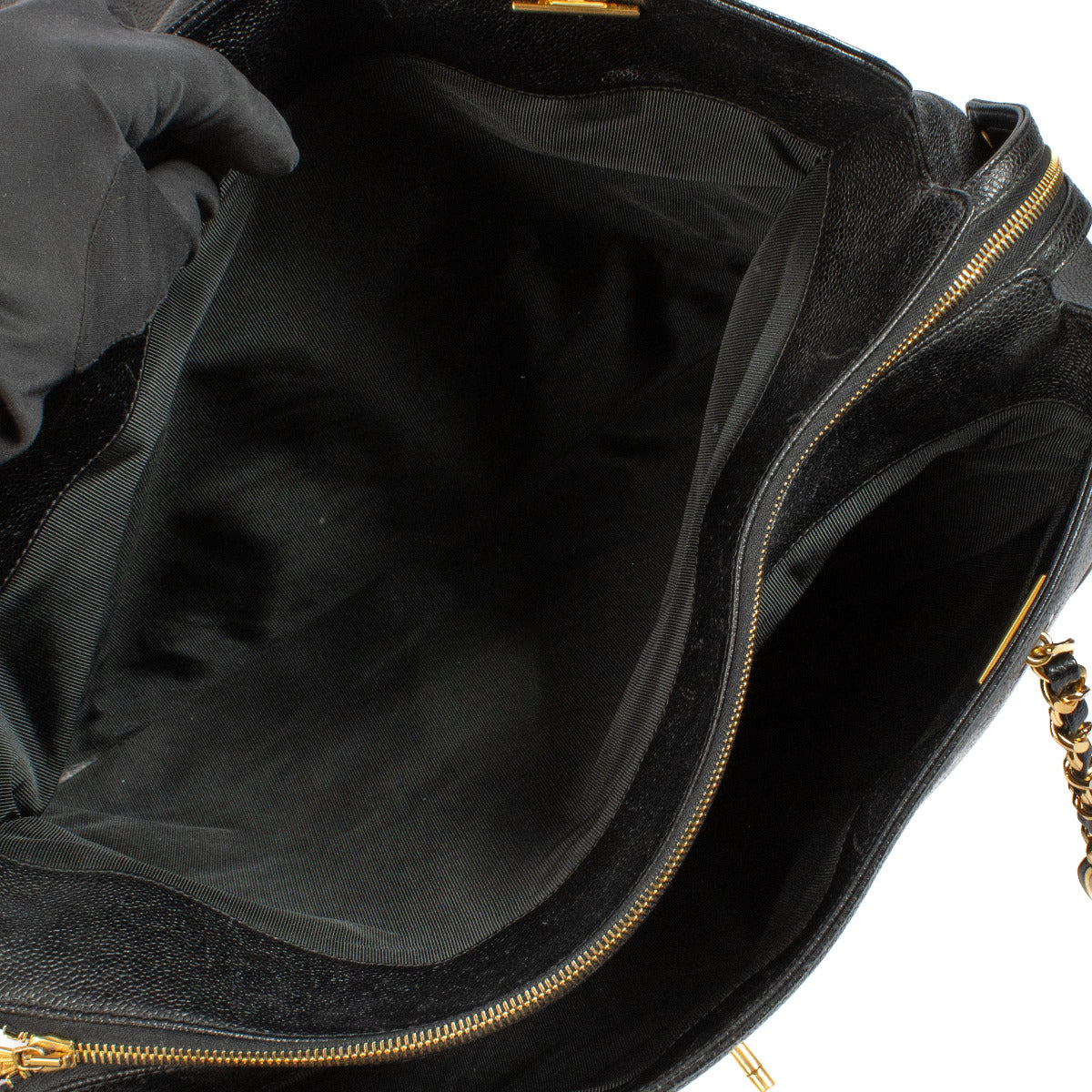 Chanel Black Supermodel XL Tote Bag
