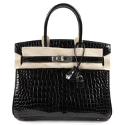 Hermes Birkin 30 Crocodile Porosus PHW