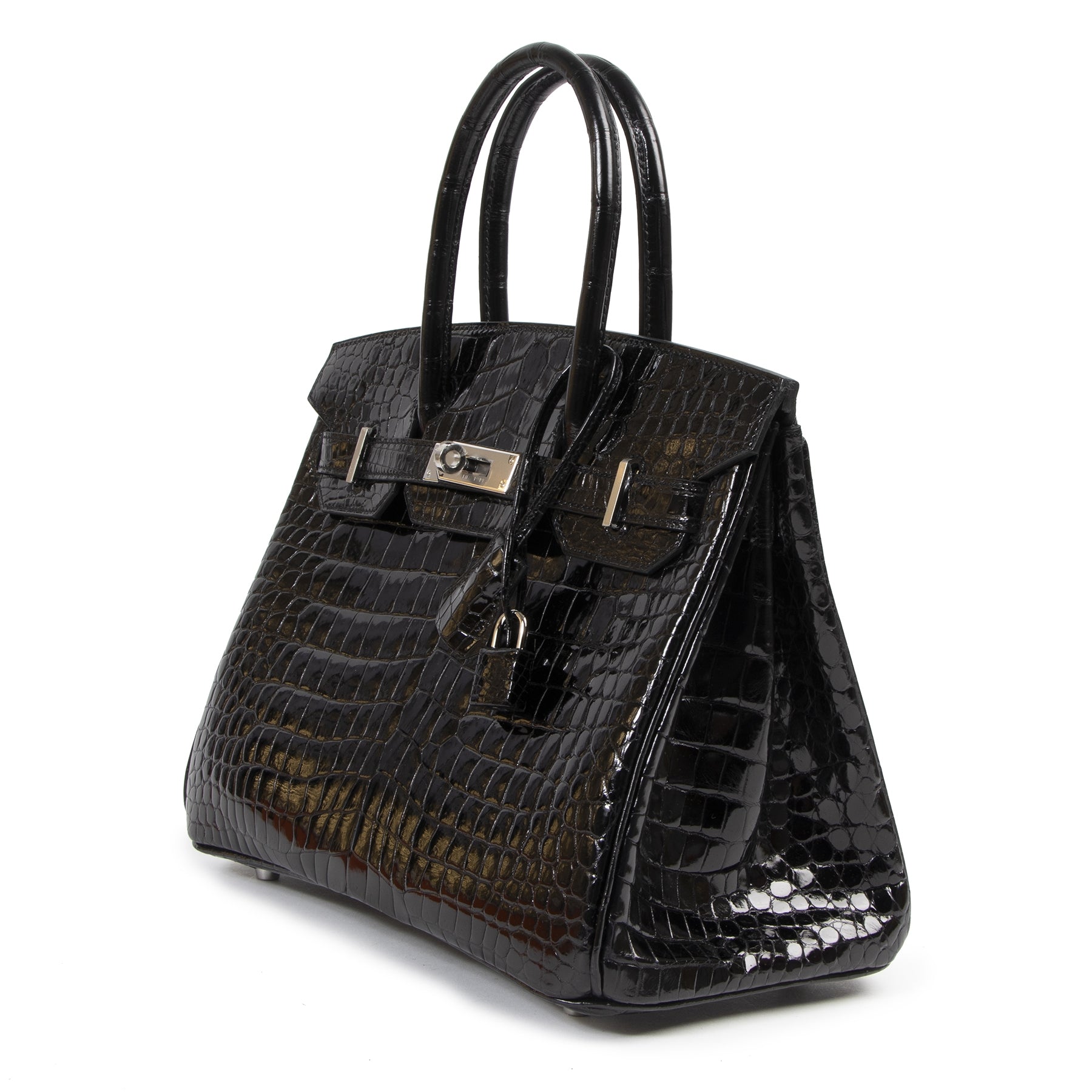 Hermes Birkin 30 Crocodile Porosus PHW aan de juiste prijs online in alle veiligheid bij Labellov Antwerpen