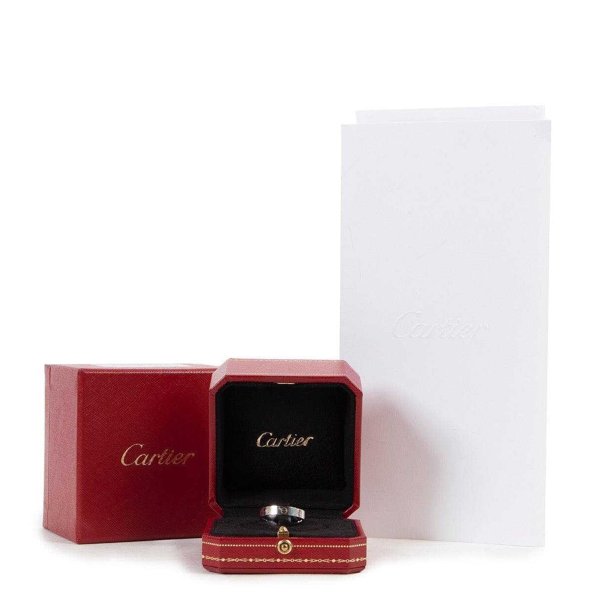 Cartier Love wedding Band Ring 1 Diamond - size 58