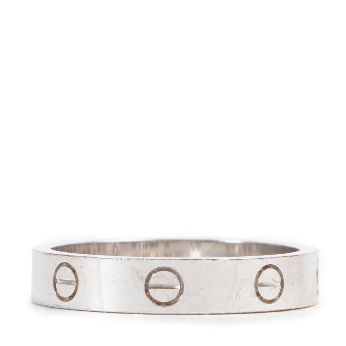 Cartier Love wedding Band Ring 1 Diamond - size 58