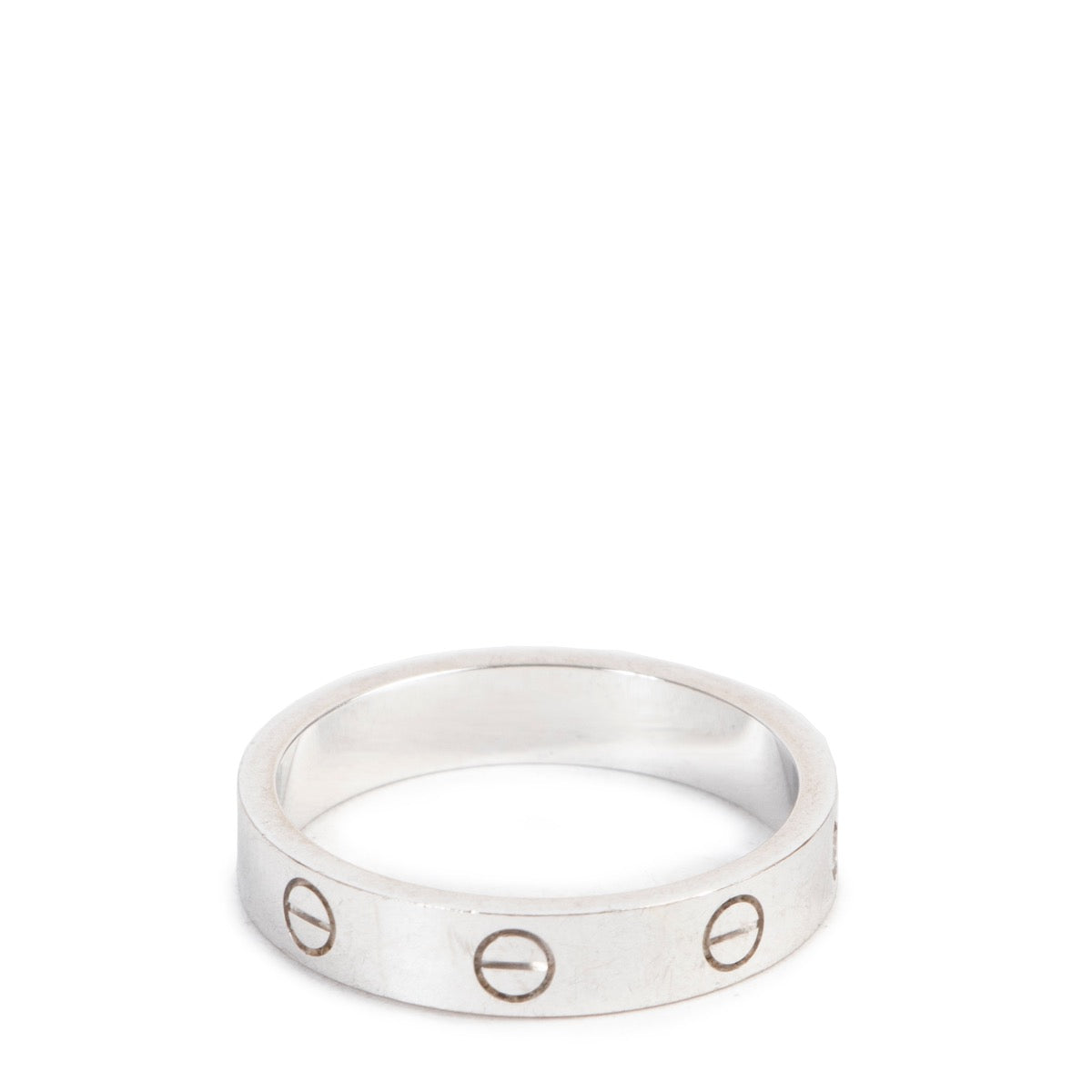 Cartier Love wedding Band Ring 1 Diamond - size 58