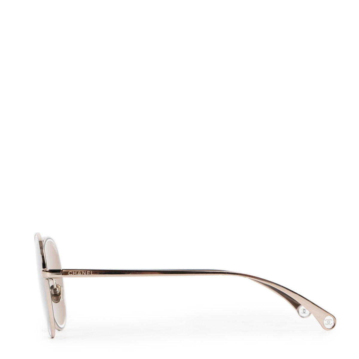 Chanel Glitter Aviator Sunglasses