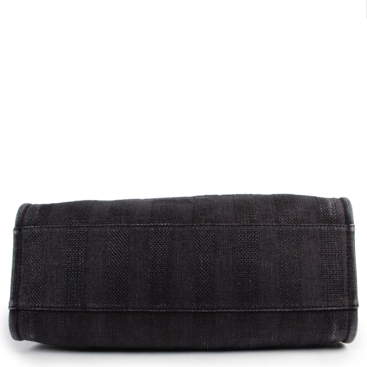 Chanel Deauville Black Mixed Fibers Large Shopping Bag