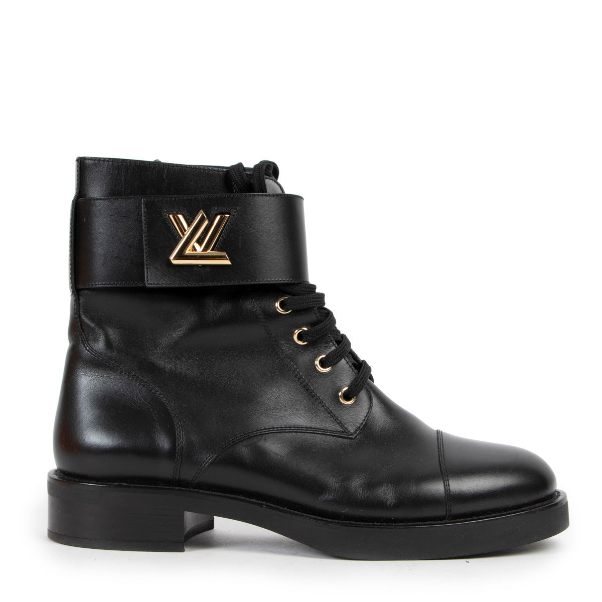 Louis Vuitton Black Wonderland Boots - size 39,5