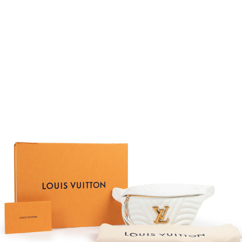 Louis Vuitton White New Wave Belt Bag