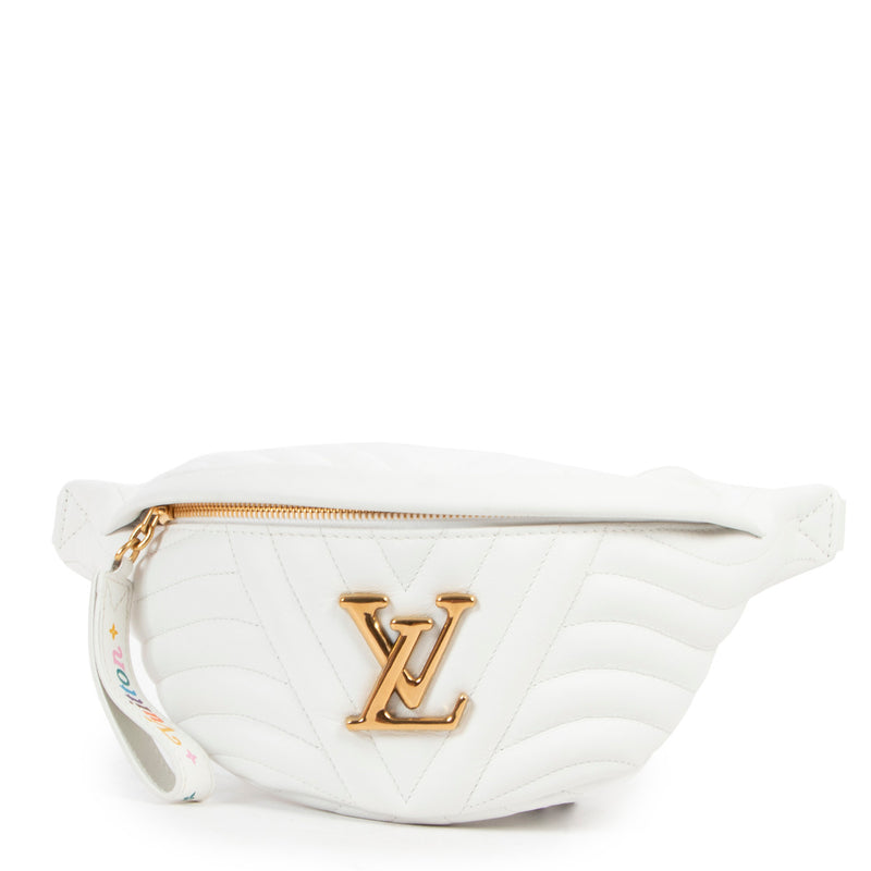 Louis Vuitton White New Wave Belt Bag