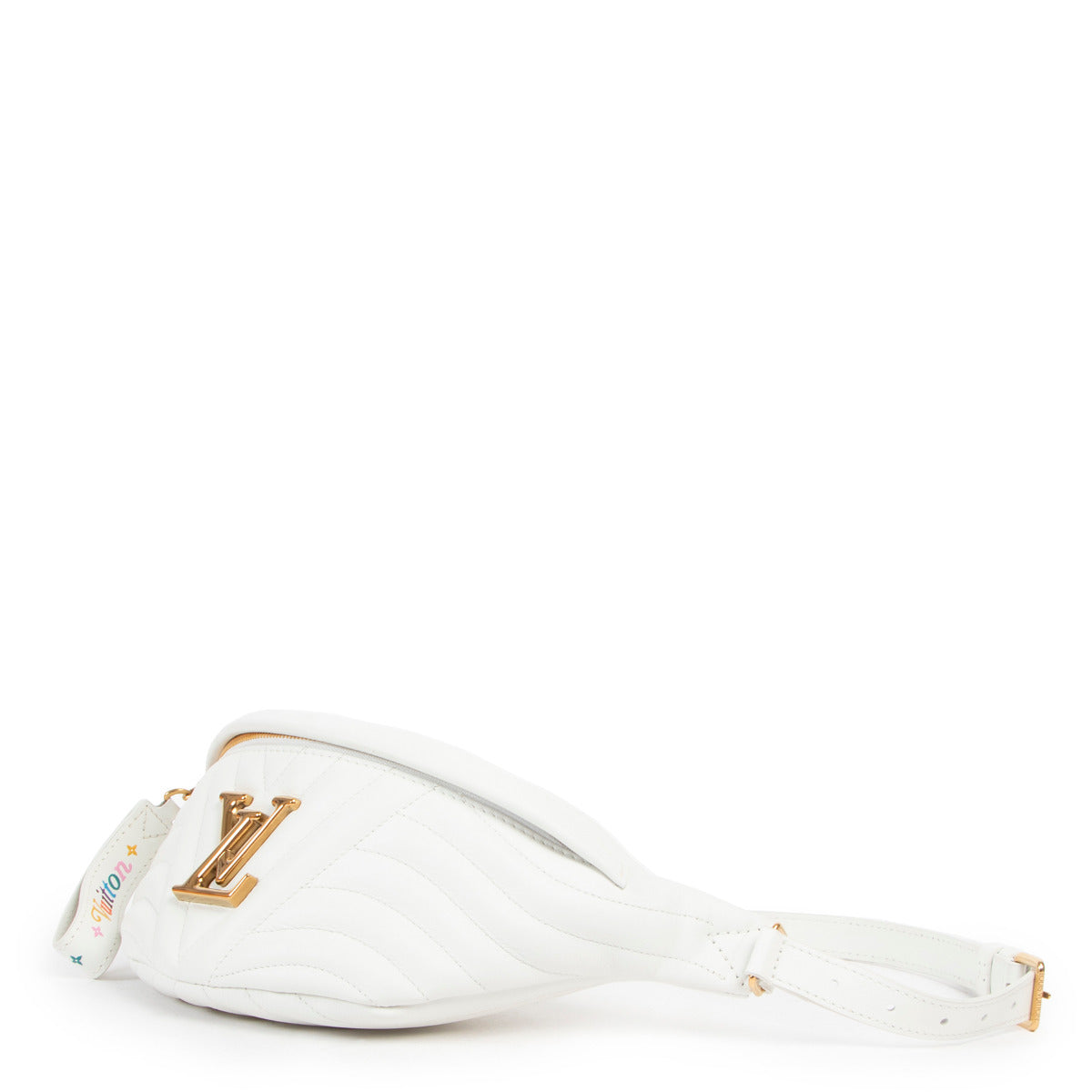 Louis Vuitton White New Wave Belt Bag