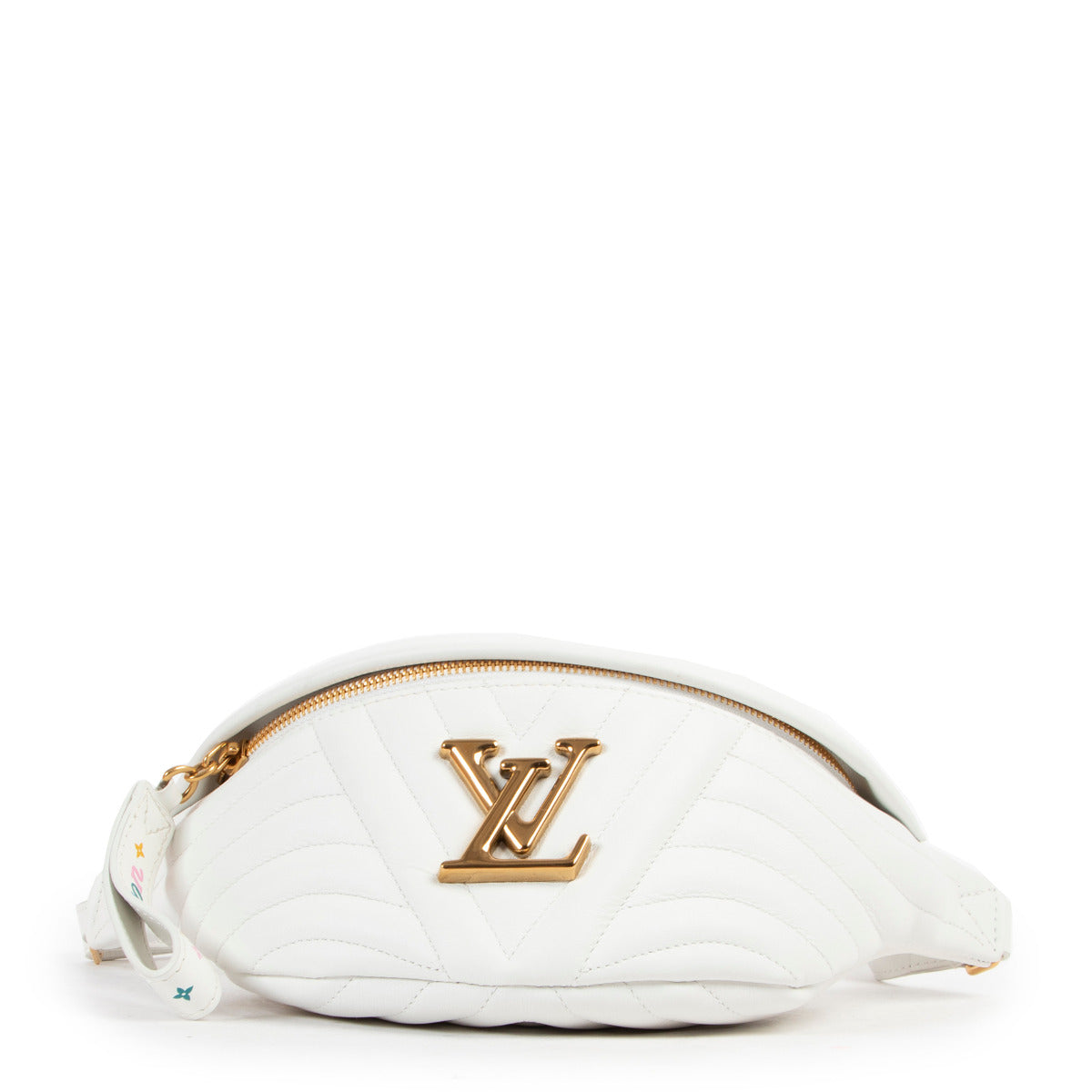 Louis Vuitton White New Wave Belt Bag
