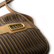 Delvaux Toile de Cuir Brown Crossbody Bag