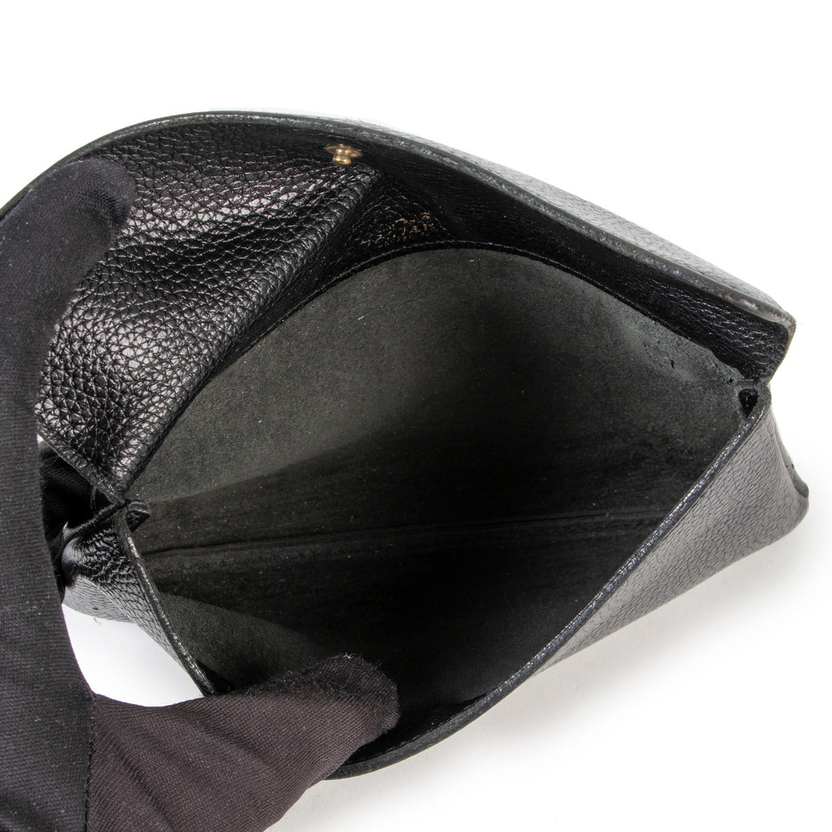 Portefeuille noir Delvaux