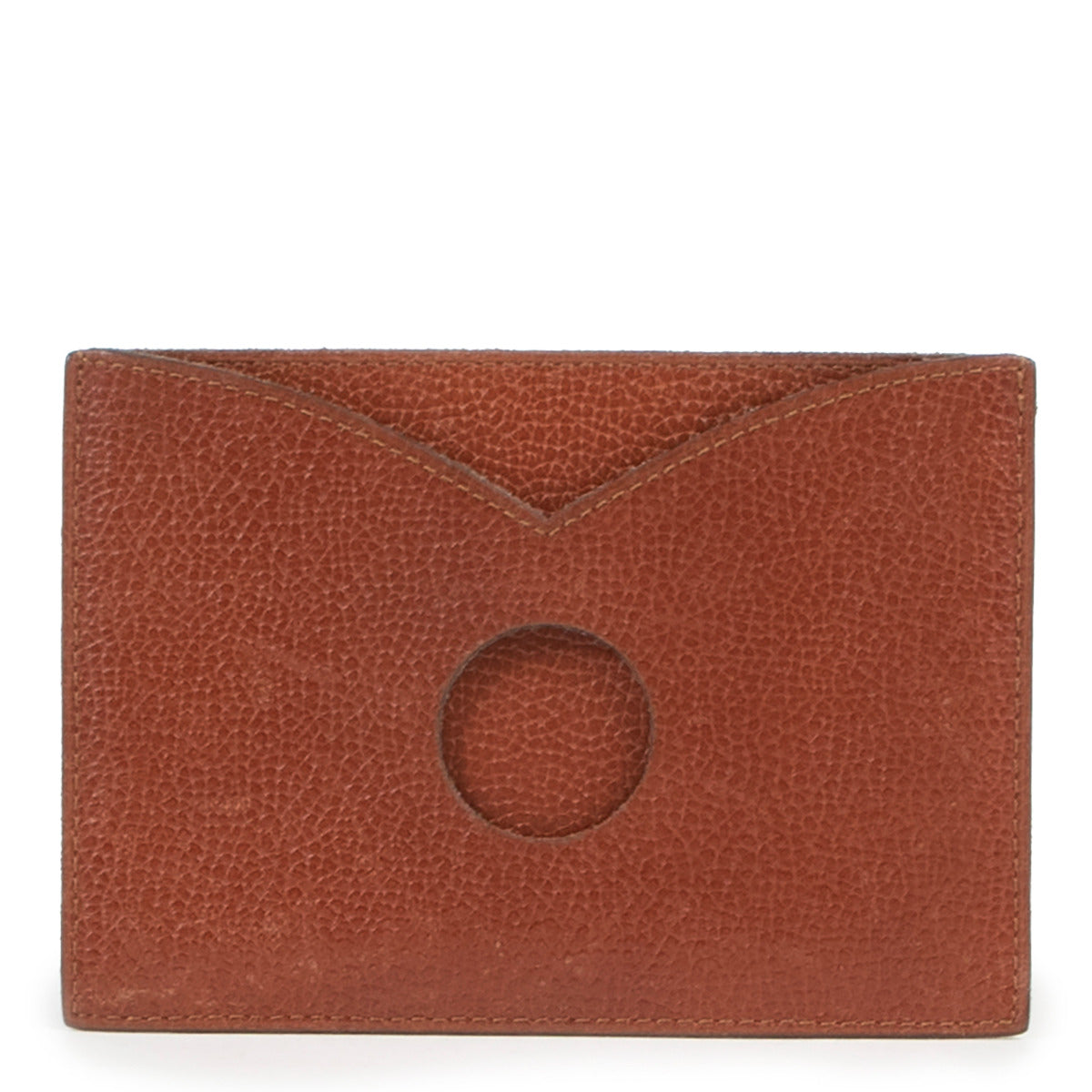Delvaux Camel Card Holder