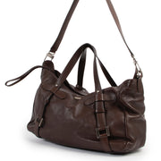 Shop safe online at Labellov in Antwerp this 100% authentic second hand Delvaux Brown Saint Germain Shoulder Bag