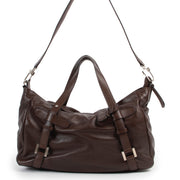 Shop safe online at Labellov in Antwerp this 100% authentic second hand Delvaux Brown Saint Germain Shoulder Bag